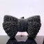 Molly Rhinestone Multicolor Butterfly Clutch Purse - Black - Luxury bags by WAAMII