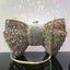Molly Rhinestone Multicolor Butterfly Clutch Purse - - Luxury bags by WAAMII