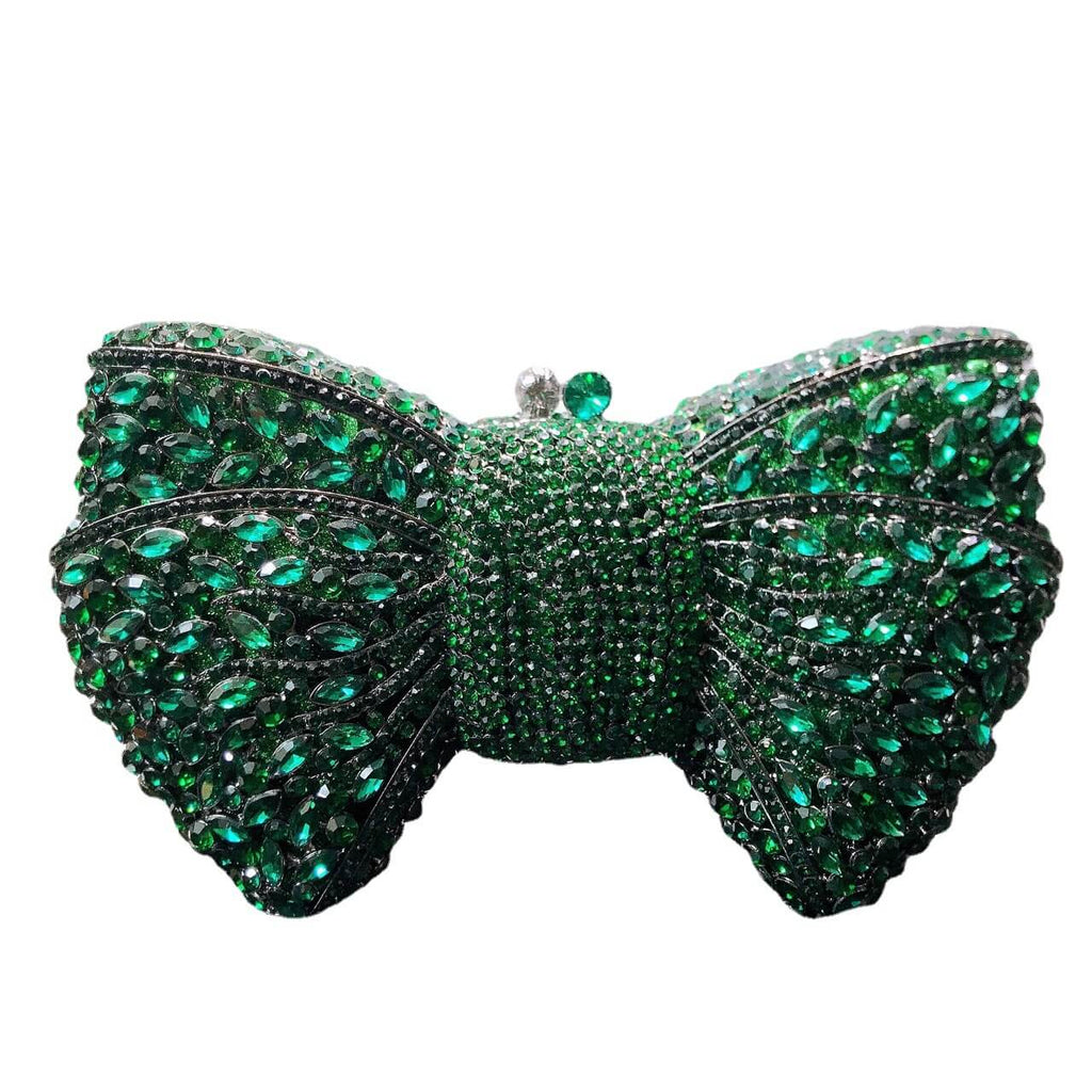Molly Rhinestone Multicolor Butterfly Clutch Purse - - Luxury bags by WAAMII