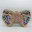 Molly Rhinestone Multicolor Butterfly Clutch Purse - - Luxury bags by WAAMII