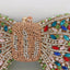 Molly Rhinestone Multicolor Butterfly Clutch Purse bags WAAMII