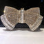 Myra Crystal Luxury Butterfly Clutch Purse - Gold White - Luxury bags by WAAMII