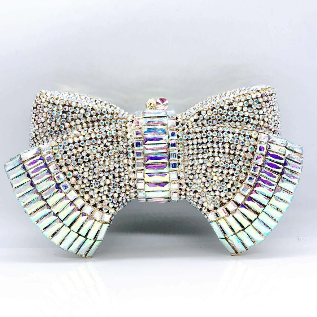 Myra Crystal Luxury Butterfly Clutch Purse - - Luxury bags by WAAMII