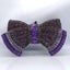 Myra Crystal Luxury Butterfly Clutch Purse - Dark Purple 01 - Luxury bags by WAAMII