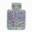 Perfume Bottle Shaped Rhinestone Clutch - Silver AB - Luxury bags by WAAMII