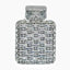 Perfume Bottle Shaped Rhinestone Clutch - Silver - Luxury bags by WAAMII