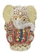 Regal Elephant Rhinestone Clutch - Gold rainbow white nose - WAAMII