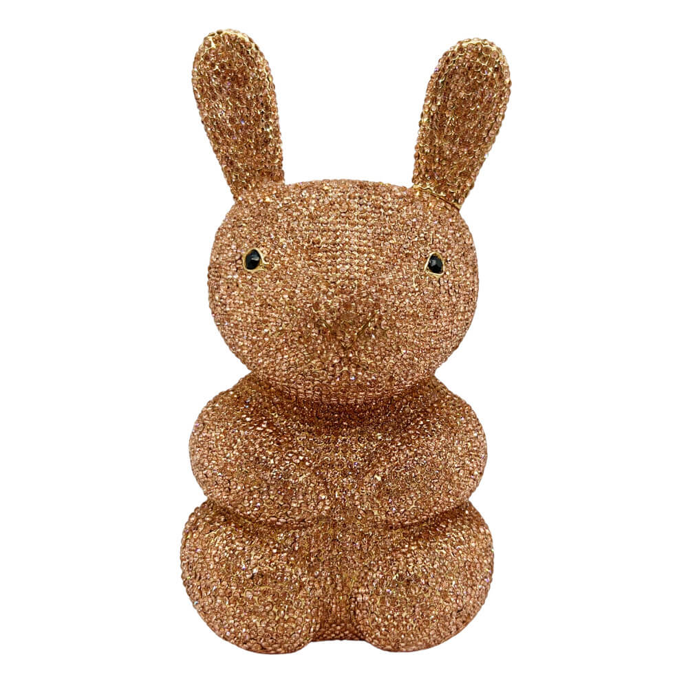 Sparkling Bunny Minaudière - champagne - WAAMII