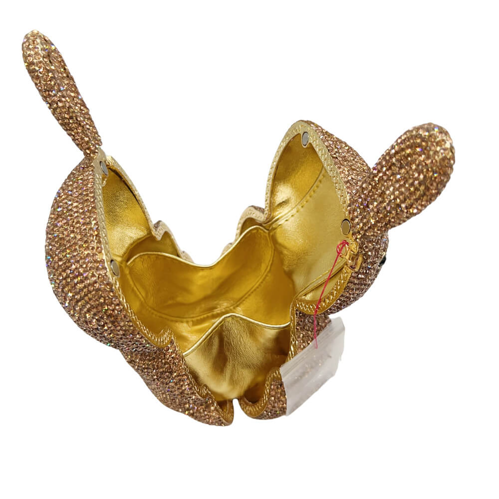 Sparkling Bunny Minaudière - Main View 02 - WAAMII