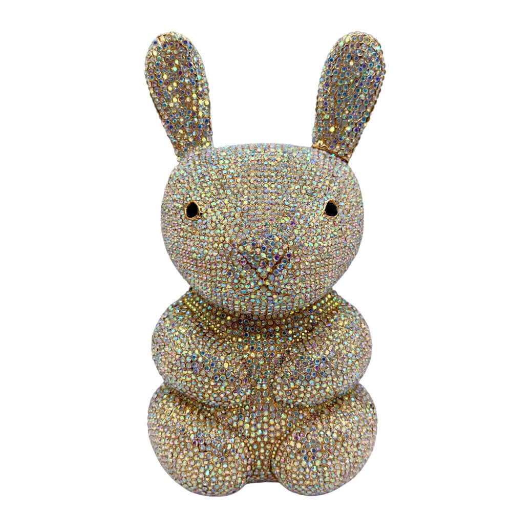 Sparkling Bunny Minaudière - Main View 08 - WAAMII