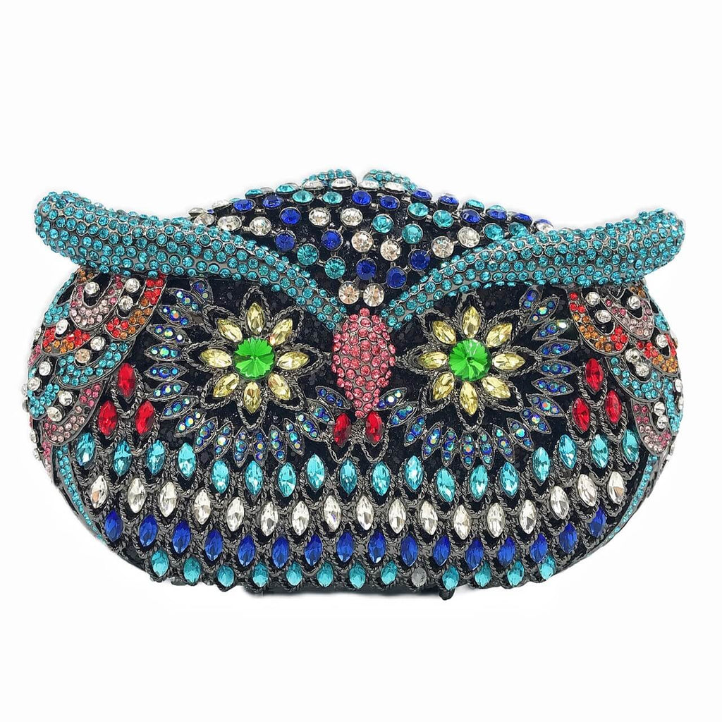 Twilight Gaze Owl Evening Clutch - Main View 01 - WAAMII