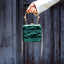 Designer Bag Golden Tone Cloud Mini Satin Box Clutch-Dark Green - - Luxury bags by WAAMII