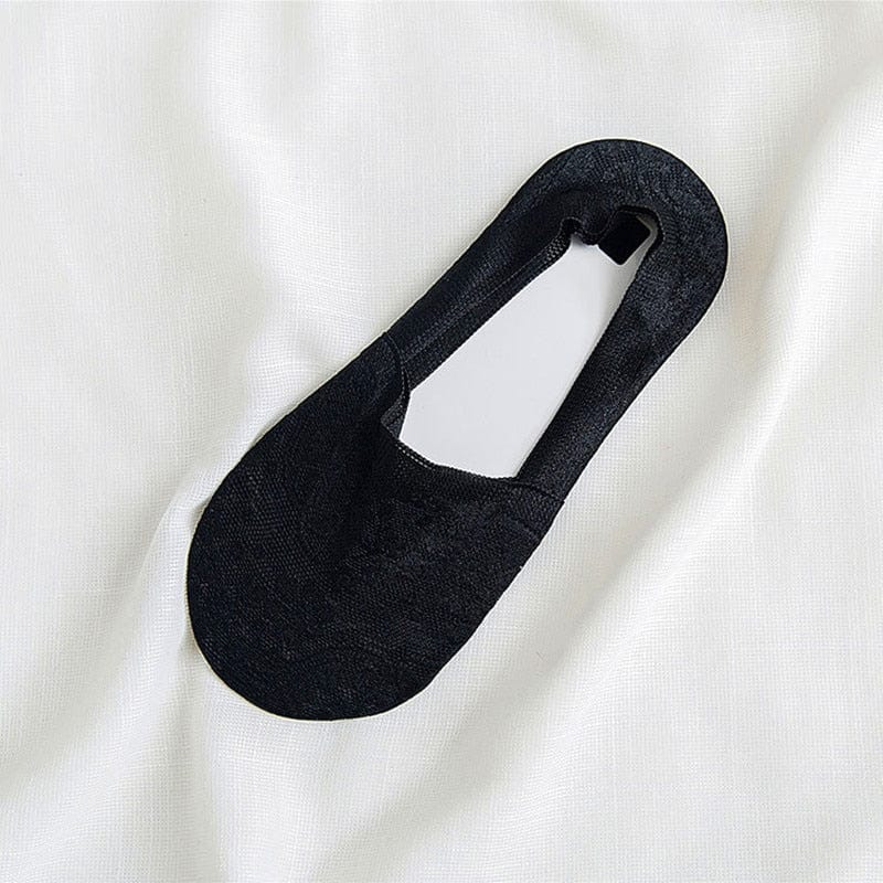 10 Pairs New Fashion Invisible Antiskid Lace Socks Accessories WAAMII