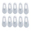 10 Pairs New Fashion Invisible Antiskid Lace Socks Accessories WAAMII Grey Suit for 35-40