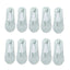 10 Pairs New Fashion Invisible Antiskid Lace Socks Accessories WAAMII Green Suit for 35-40
