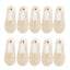 10 Pairs New Fashion Invisible Antiskid Lace Socks - Orange Suit for 35-40 - Luxury Accessories by WAAMII