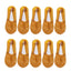 10 Pairs New Fashion Invisible Antiskid Lace Socks - Golden Suit for 35-40 - Luxury Accessories by WAAMII