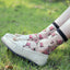 10 Pairs Spring and Summer Ladies Invisible Lace Socks Floral Ankle Socks - - Luxury Accessories by WAAMII