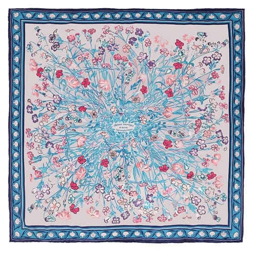 90x90cm Leopard Print Square Silk Scarves Twilly Scarf-Mutiple Patterns Accessories WAAMII