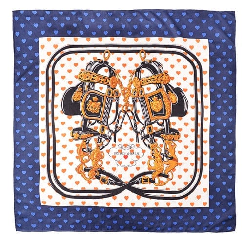 90x90cm Leopard Print Square Silk Scarves Twilly Scarf-Mutiple Patterns - - Luxury Accessories by WAAMII