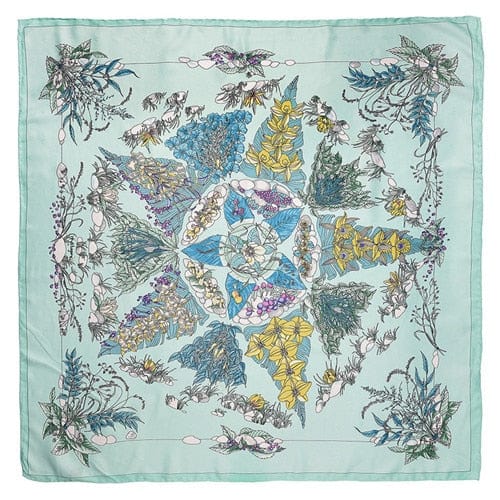 90x90cm Leopard Print Square Silk Scarves Twilly Scarf-Mutiple Patterns - - Luxury Accessories by WAAMII