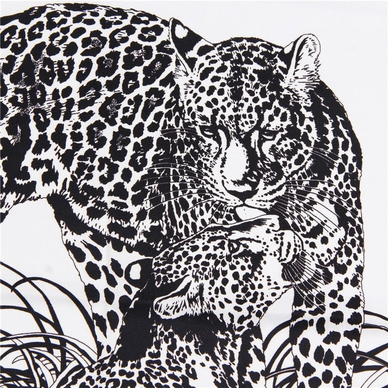 90x90cm Leopard Print Square Silk Scarves Twilly Scarf-Mutiple Patterns - - Luxury Accessories by WAAMII