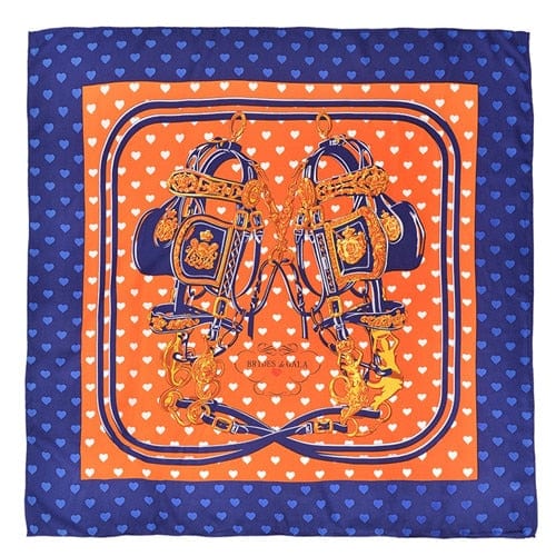 90x90cm Leopard Print Square Silk Scarves Twilly Scarf-Mutiple Patterns - - Luxury Accessories by WAAMII