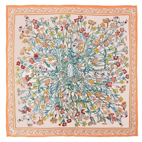 90x90cm Leopard Print Square Silk Scarves Twilly Scarf-Mutiple Patterns - - Luxury Accessories by WAAMII