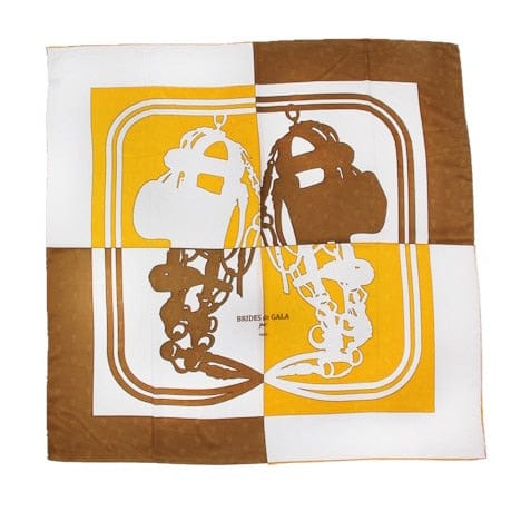 90x90cm Leopard Print Square Silk Scarves Twilly Scarf-Mutiple Patterns - Doublue Dog Orange - Luxury Accessories by WAAMII