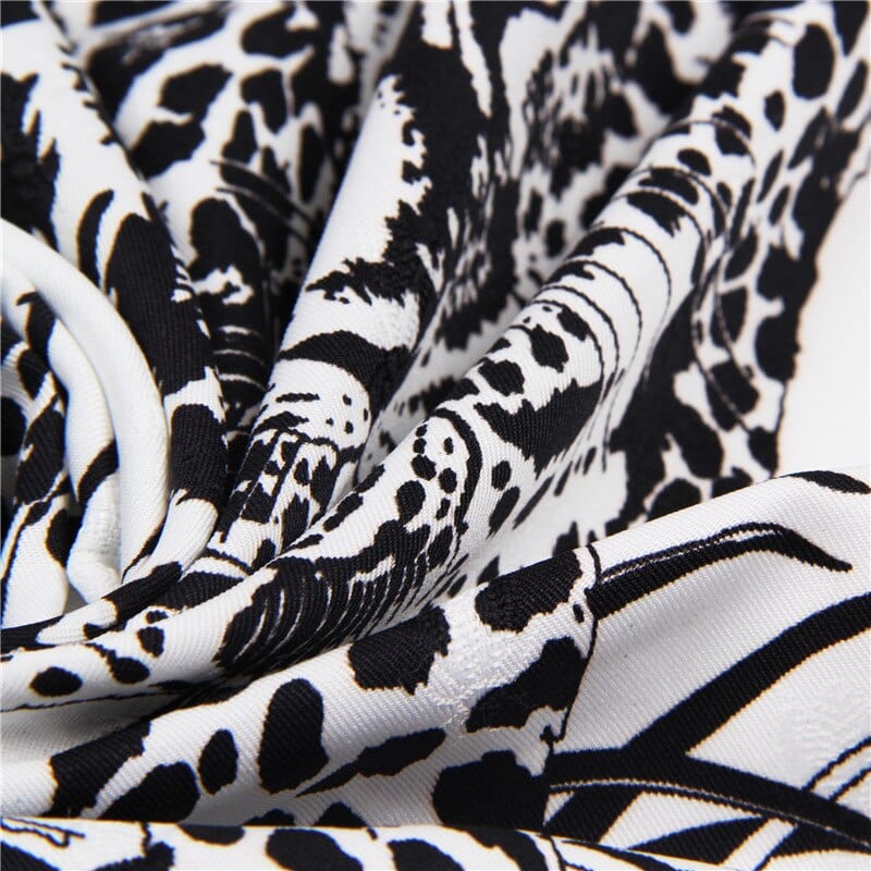 90x90cm Leopard Print Square Silk Scarves Twilly Scarf-Mutiple Patterns Accessories WAAMII