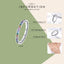 925 Sterling Silver Multi-Color Clear CZ Rainbow Ring - - Luxury Jewelry by WAAMII