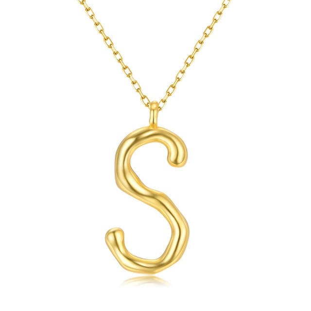 925 Sterling Silver Personalized Name Necklace Customized Your Name Jewelry - S - Luxury Jewelry by WAAMII