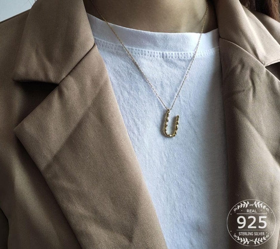 925 Sterling Silver Personalized Name Necklace Customized Your Name Jewelry - - Luxury Jewelry by WAAMII