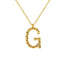 925 Sterling Silver Personalized Name Necklace Customized Your Name Jewelry - G - Luxury Jewelry by WAAMII