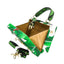 Animal Embroidery Beading Green Evening Bag Box Clutch - - Luxury bags by WAAMII