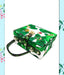 Animal Embroidery Beading Green Evening Bag Box Clutch - - Luxury bags by WAAMII