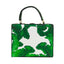 Animal Embroidery Beading Green Evening Bag Box Clutch - - Luxury bags by WAAMII