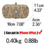 Apricot Blue Tone Diamante Beaded Clutch Bag Ladies Purse - - Luxury bags by WAAMII