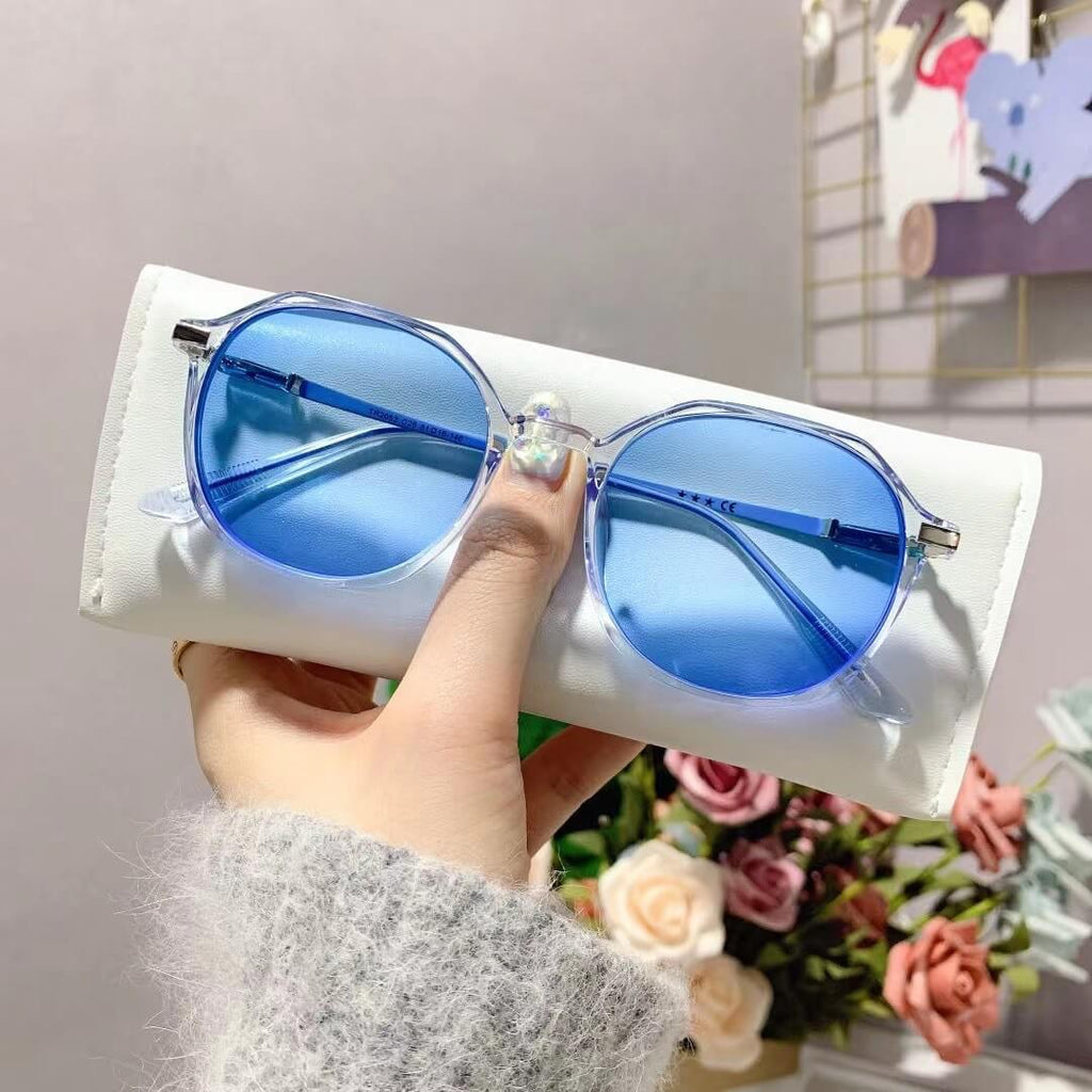 Aspheric Blokz Photochromic Transition Prescription Sunglasses 1.56 1.61 1.67 1.74 UV Protection - Blue 1.56 Aspheric Photochromic Trasition Lenses - Luxury Accessories by WAAMII