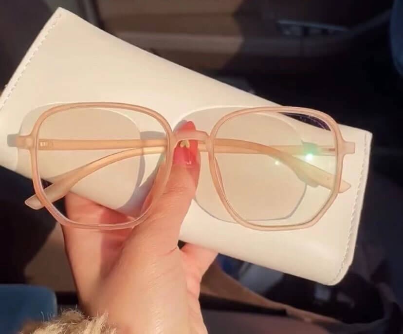 Aspheric Blokz Photochromic Transition Prescription Sunglasses 1.56 1.61 1.67 1.74 UV Protection - Orange 1.56 Aspheric Photochromic Trasition Lenses - Luxury Accessories by WAAMII