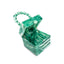 Bead Top Handle Jade Green Acrylic Box Clutch - - Luxury bags by WAAMII