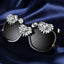 Big frame Square Women Rhinestone Sunglasses - - Luxury Accessories by WAAMII