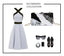 Black White Tone Pearlescent Glitter Marble Effect Acrylic Clutch - - Luxury bags by WAAMII