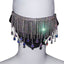 Bling Rhinestone Tassel Face Mask 2 Styles-Z97 - Rainbow Style 1 - Luxury Accessories by WAAMII