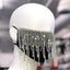 Bling Rhinestone Tassel Face Mask 2 Styles-Z97 - Style 2 - Luxury Accessories by WAAMII