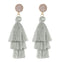 Bohemian Stone Tassel Drop Dangle Earrings - R8 - Luxury Jewelry by WAAMII