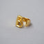 Brass With 18K Yellow Gold Plated English Letters Alphabet Rings Size Adjustable - B - Luxury Jewelry by WAAMII
