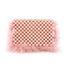 Celia Plush Beaded Clutch - pink L19 W4 H12cm - Luxury bags by WAAMII