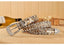 Cheetah/Leopard Print Belt Studded Rhinestone Designer Belt For Women - - Luxury Accessories by WAAMII