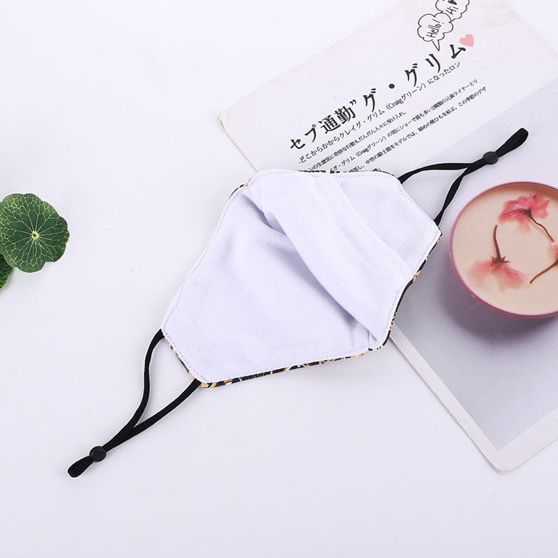 Christmas Halloween Pumpkin Skull Print 100% Cotton Fashion Masks-H38 - - Luxury Accessories by WAAMII